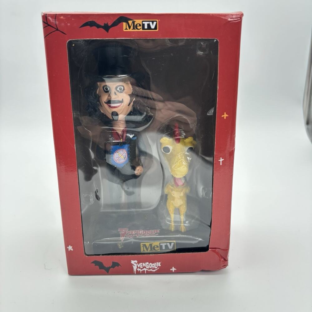 Svengoolie & Kerwyn LIMITED EDITION Bobblehead MeTV Boxed. Brand New